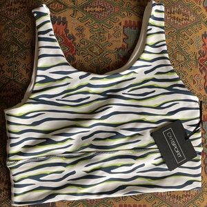 **SOLD** NWT DYI define your inspiration zebra Elevate bra